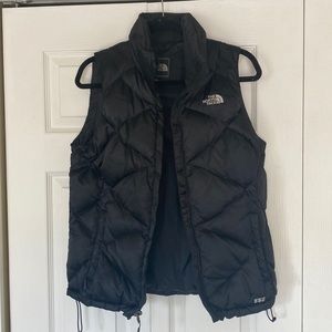 Black North Face Puffer Vest